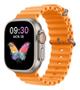 Imagem de Hw68 Ultra Mini Smartwatch Relógio Inteligente Rosa Duas Pulseiras Serie 8 41mm GPS Original Envio Imediato