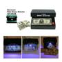 Imagem de Identificador notas falsas uv luz negra cedulas dinheiro falso selos money detector bivolt