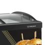 Imagem de Ilha De Congelados Plus Gesv-190c Preto Vidro Curvo 220V - Gelopar