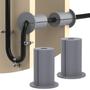 Ilhós de Parede para Cabo Starlink - Kit com 2 Peças Imagem de Ilhós de Parede para Cabo Starlink - Kit com 2 Peças