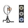 Iluminador Circular De Led Ring Light 26Cm Com Tripé - Apexel Imagem de Iluminador Circular De Led Ring Light 26Cm Com Tripé