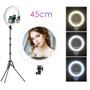 Imagem de Iluminador Circular de Led Ring Light 45cm com Tripé de 2m - Apexel ***