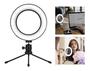 Imagem de Iluminador De Led Ring Light 6'' (16 cm) Usb - Com Tripé de mesa