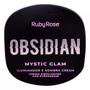 Imagem de Iluminador e Sombra Ruby Rose Obsidian Mystic Glam