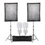 Imagem de Iluminador Kit Soft-box 50x70 Greika Agata Ii Led110v 5500k