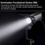 Imagem de Iluminador Led Godox Fresnel 60w 5600k S60 + Projetor Sap 85mm