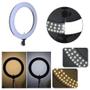 Imagem de Iluminador LED Ring Light 12” Bi-Color 60W com Suporte de Celular e Fonte (Bivolt)