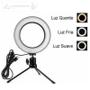 Imagem de Iluminador Led Ring Light 6 Polegadas 16Cm Luz Boa E Barata