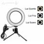 Imagem de Iluminador Led Ring Light 6 Polegadas 16cm Para Youtuber Bom