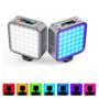 Imagem de Iluminador Led Vídeo Light RGB LED-01 Dupla Face 5W Compacto para Câmeras e Filmadoras