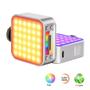 Imagem de Iluminador Led Vídeo Light RGB LED-01 Dupla Face 5W Compacto para Câmeras e Filmadoras