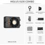 Imagem de Iluminador led zhiyun molus x100 monolight bicolor pocket (combo)