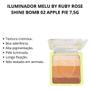 Imagem de Iluminador Melu By Ruby Rose Shine Bomb 02 Apple Pie 7,5G