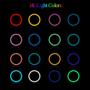 Imagem de Iluminador Ring Light 26cm RGB Tripé 2,10 m + Suporte Celular CBRN14576