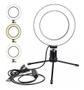 Imagem de Iluminador Ring Light De Led Com Tripé Usb 16cm 6 Polegadas