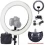 Imagem de Iluminador Ring Light Led com Tripé - 35cm - Controle Cor Luminosidade