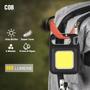 Imagem de Ilumine Seu Caminho: Mini Lanterna LED Recarregável - Preto Estiloso