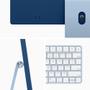 Imagem de iMac Apple 24" com Tela Retina 4.5K, Processador M1, 7 Núcleos, Azul, SSD 256GB, 8GB -  MJV93BZ/A 