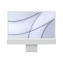 Imagem de iMac Apple 24" com Tela Retina 4.5K, Processador M1, 7 Núcleos, Prateado, SSD 256GB, 8GB