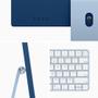 Imagem de iMac Apple 24" com Tela Retina 4.5K, Processador M1, 8 Núcleos, Azul, SSD 256GB, 8GB - MGPK3BZ/A   