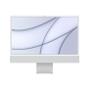 Imagem de iMac Apple 24" com Tela Retina 4.5K, Processador M1, 8 Núcleos, Prata, SSD 256GB, 8GB - MGPC3BZ/A