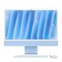 Imagem de iMac Apple Tela Retina 24" 4.5K, Chip M4, CPU 10 Núcleos, GPU 10 Núcleos, Neural Engine de 16 Núcleos, 16GB RAM, 256GB SSD, Azul - MWV13BZ/A