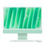 Imagem de iMac Apple Tela Retina 24" 4.5K, Chip M4, CPU 8 Núcleos, GPU 8 Núcleos, Neural Engine de 16 núcleos, 16GB RAM, SSD 256GB, Verde - MWUE3BZ/A