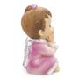 Imagem de Imagem Anjo Da Guarda Rosa Com Led Importado Resina 12 Cm