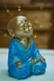 Imagem de Imagem Estatueta Buda Sorrindo 20cm Resina Alta Qualidade