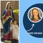 Imagem de Imagem maria passa a frente 30cm em resina imagem católica