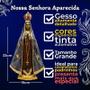 Imagem de Imagem Nossa Senhora Aparecida Grande Italiana Gesso 30cm