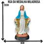 Imagem de Imagem Nossa Senhora da Medalha Milagrosa 20cm Resina