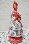 Imagem de Imagem Orixá Iansã Vestido Floral I Estátua em gesso pintada à mão  34 cm de altura