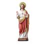 Imagem de Imagem Sagrado Coração Jesus pintura detalhista Resina 30cm