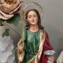 Imagem de Imagem Santa Luzia Grande 30cm Resina Com Auréola