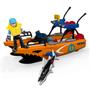 Imagem de Imaginext Barco Turbo Resgate + Mini Boneco + Acessórios - Mattel DTL95