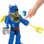 Imagem de Imaginext DC Super Friends Insiders Batman Azul - Mattel