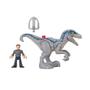 Imagem de Imaginext Jurassic World Blue e Owen - Mattel