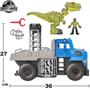 Imagem de Imaginext Jurassic World Boneco Dinossauro T-Rex + Caminhão - Mattel GVV50