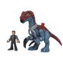 Imagem de Imaginext Jurassic World Dominion Therizinosaurus e Owen Fisher-Price - GVV65 GVV63 - Mattel