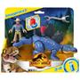 Imagem de Imaginext Jurassic World Stegosaurus E Dr.grant Gvv64 Mattel