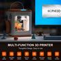 Imagem de Impressora 3D HEPHI3D Tina2S WiFi, impressão em nuvem, nivelamento automático