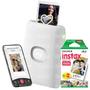 Imagem de Impressora Bluetooth Fujifilm Instax Mini Link 2 Clay White Para Smartphone + 20 Fotos
