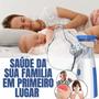Imagem de Inalador Nebulizador Silencioso Portátil com 2 Máscaras P/ Adulto Criança Tosse USB Recarregável