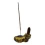 Imagem de Incensário Cascata Baixa 4,5Cm Universal Dourado Env. Resina