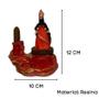 Imagem de Incensário Cascata Orixá Iansã Em Resina 12Cm- Escolha A Cor