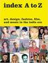 Imagem de Index a To Z: Art, Design, Fashion, Film, And Music In The Indie era - FBOOK COMERCIO DE LIVROS E REV
