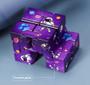 Imagem de Infinity Cube Fidget Toy Cubo Infinito Astronauta Roxo