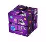 Imagem de Infinity Cube Fidget Toy Cubo Infinito Astronauta Roxo