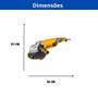 Imagem de Ingco esmerilhadeira angular 7pol 2400w 110v